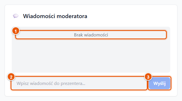 Wiadomości moderatora