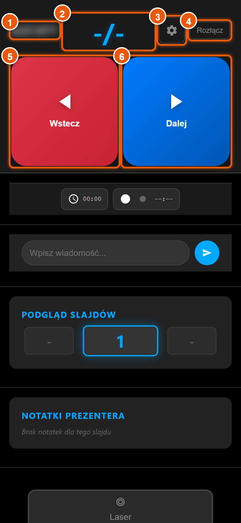 Przełączanie slajdów
